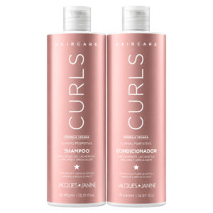 Jacques Janine Hair Care Curls Shampoo Nutritivo 450ml Condicionador — Cabelos