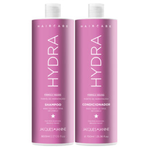 Jacques Janine Kit Hair Care Hydra Shampoo 800ml Condicionador Fonte