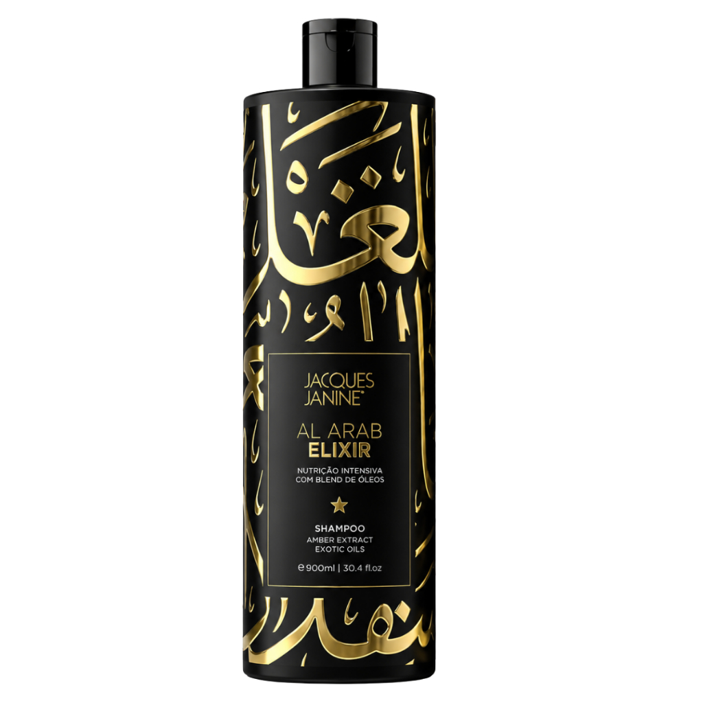Jacques Janine Shampoo Nutrição Intensiva Al Arab Elixir 900ml Blend