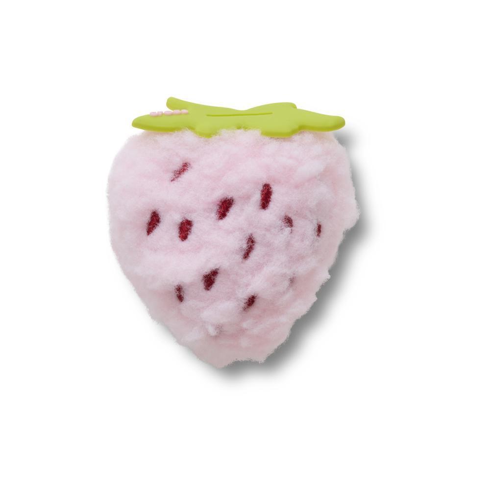 Jibbitz™ Morango Rosa de Pelúcia Único — Brinquedos
