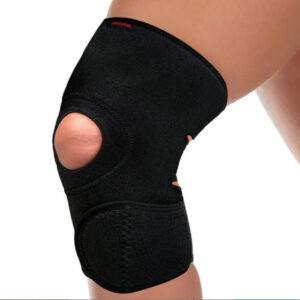 Joelheira Ajustável Com Orifício e Reforço Patelar Neoprene Mormaii
