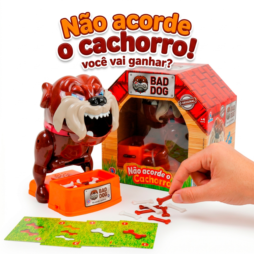 Jogo Bad Dog Nao Acorde O Cachorro Original Brinquedo Diversao