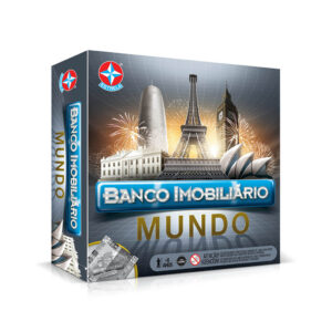 Jogo Banco Imobiliário Mundo Brinquedos Estrela
