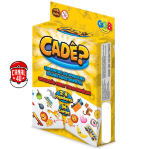 Jogo Cadê? 54 Cartas Ggb Diversão Brinquedos Raciocínio Crianças