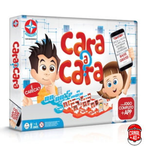 Jogo Cara A Cara Estrela Com Aplicativo App Original Brinquedos Mesa