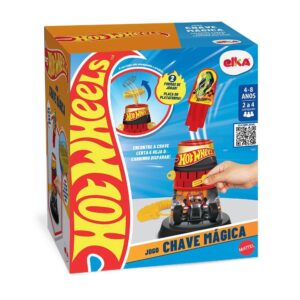 Jogo Chave Mágica Hot Wheels Elka