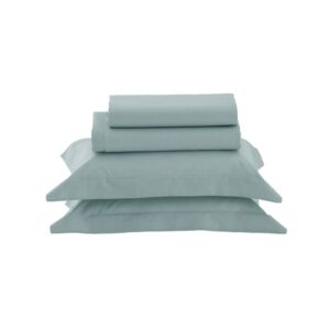 Jogo De Cama 200 Fios Vida Bela Kacyumara Verde Benit