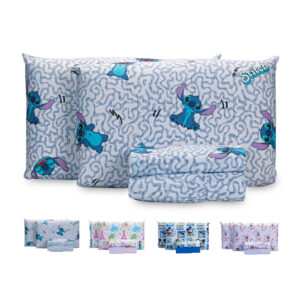 Jogo de Cama 4 Peças Casal Solteiro Kids Personagem Stitch Disney