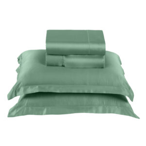 Jogo de Cama Fibra de Bambu 4 Peças 300 Fios Premium Macio Ponto