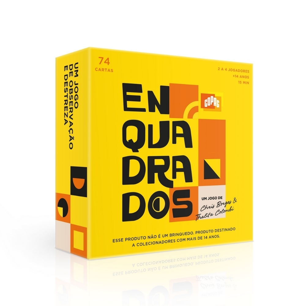 Jogo DE Cartas Enquadrados Copag Brinquedos Cartonado Observação — Games e Brinquedos