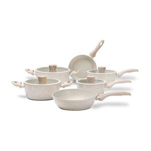Jogo de Panelas 6 Peças Brinox Antiaderente Ceramic Life Sirius