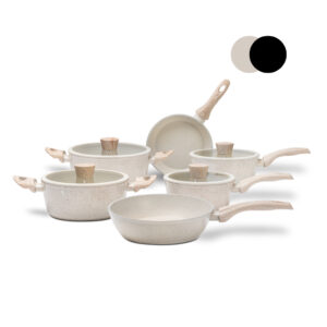 Jogo de Panelas 6 Peças Brinox Antiaderente Ceramic Life Sirius