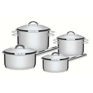 Jogo de Panelas Aço Inox Solar 4 Peças Tramontina