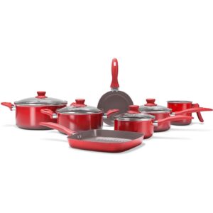 Jogo de Panelas Brinox 7 Pçs com Revestimento Cerâmico Antiaderente