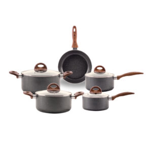 Jogo de Panelas Brinox Antiaderente Ceramic Life 5 Peças Smart Plus