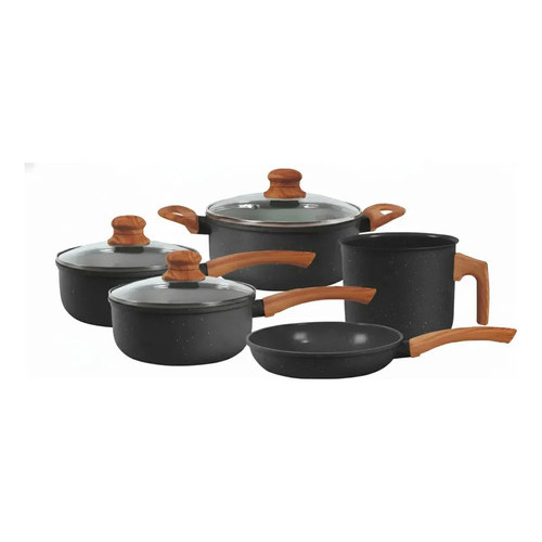 Jogo De Panelas Cerâmico Triplo Indução Tuut Ecoglid 5 Peças Cor — Cozinha e Utensílios