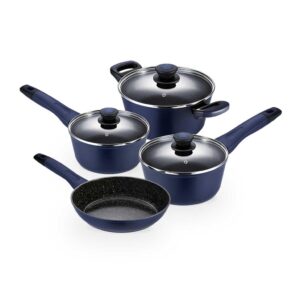 Jogo de Panelas para Indução 4 peças Everyday Azul — Cozinha e Utensílios