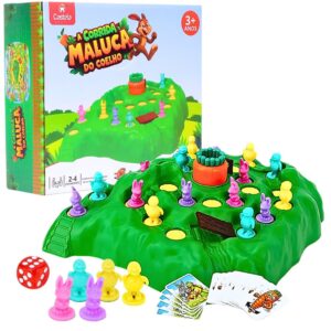 Jogo de Tabuleiro Armadilha para Coelhos Xadrez Interativo Castela
