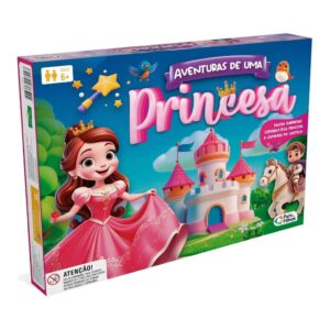 Jogo de Tabuleiro Aventuras de Uma Princesa Pais e Filhos