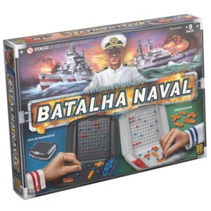 Jogo DE Tabuleiro Batalha Naval Grow Brinquedo DE Mesa Família