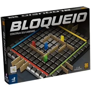 Jogo de Tabuleiro Bloqueio Estratégia 4 Cores 04408 Grow