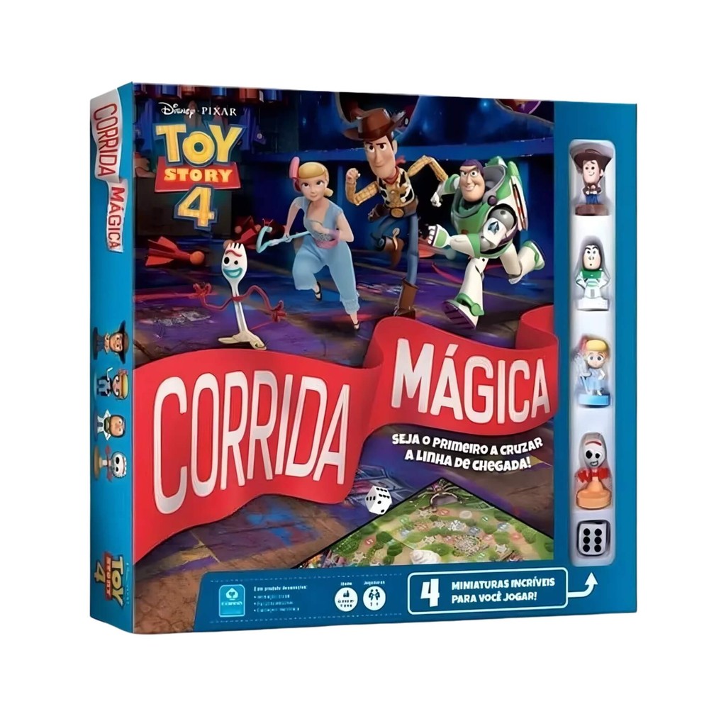 Jogo de Tabuleiro Corrida Mágica Toy Story Copag 35472 — Brinquedos