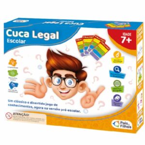 Jogo DE Tabuleiro Cuca Legal Escolar Pais E Filhos Brinquedo 111
