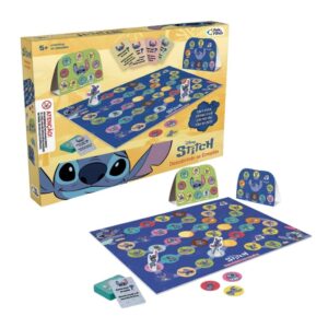 Jogo de Tabuleiro Descobrindo Emoções Stitch Pais e Filhos