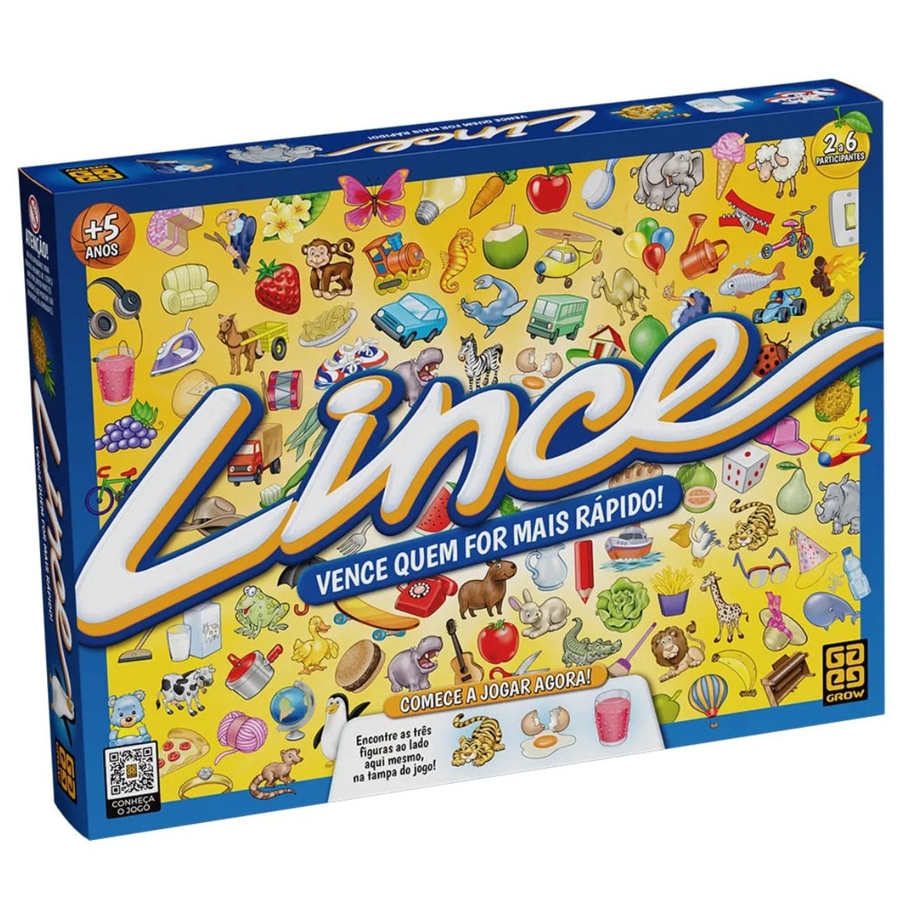 Jogo de Tabuleiro Lince 00432 Grow — Brinquedos