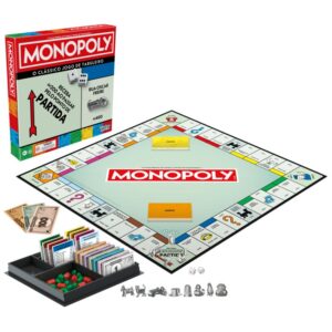 Jogo de Tabuleiro Monopoly Clássico Reimaginado Hasbro