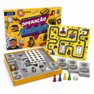 Jogo de Tabuleiro Operação Nostalgia Canal 90 Original 2 a 4