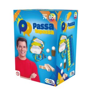 Jogo de Tabuleiro Passa ou Repassa Original Licenciado Sbt Game Show — Games e Brinquedos
