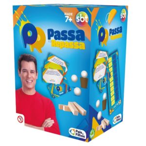 Jogo DE Tabuleiro Passa OU Repassa Pais E Filhos Sbt Rodrigo Faro