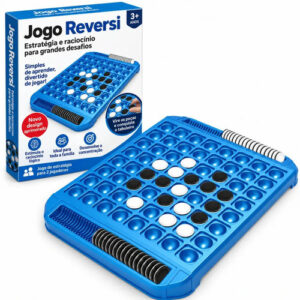 Jogo de Tabuleiro Reversi Clássico Estratégia e Raciocínio Jogos