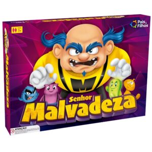 Jogo DE Tabuleiro Senhor Malvadeza Pais E Filhos Brinquedo Personagem
