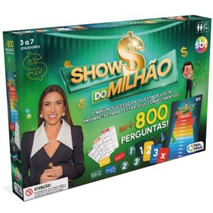 Jogo DE Tabuleiro Show DO Milhão Pais E Filhos Brinquedo 800PERGUNTA
