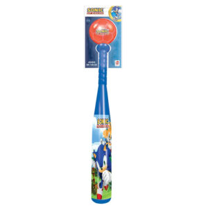 Jogo de Taco Sonic Azul 1 Taco e 1 Bola Líder Brinquedos