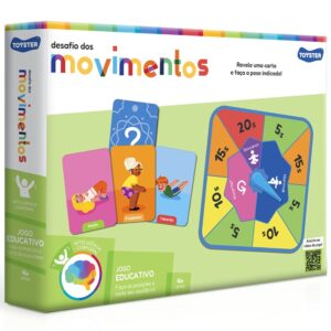 Jogo Educativo Desafio Dos Movimentos Toyster Brinquedo Imita