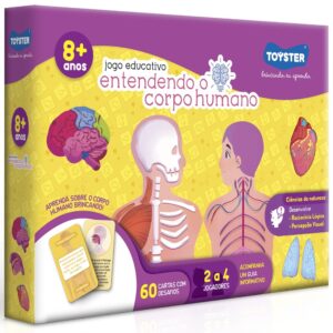 Jogo Educativo Entendendo O Corpo Humano Toyster Brinquedo Órgão
