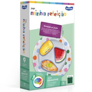 Jogo Educativo Minha Refeição Toyster Brinquedo Infantil Diversão