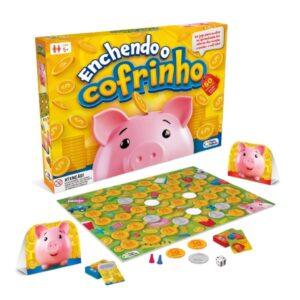 Jogo Enchendo o Cofrinho Educação Financeira Pais e Filhos