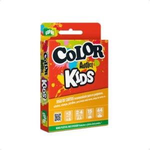 Jogo Infantil Color Addict Kids Cartucho Brinquedo de Cartas Copag