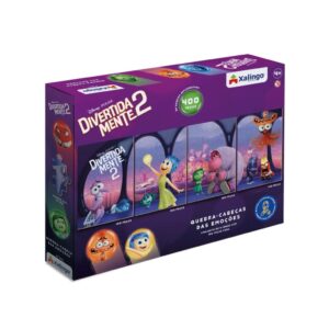Jogo Infantil Quebra-Cabeça das Emoções Divertidamente 2 4 Cenas 400