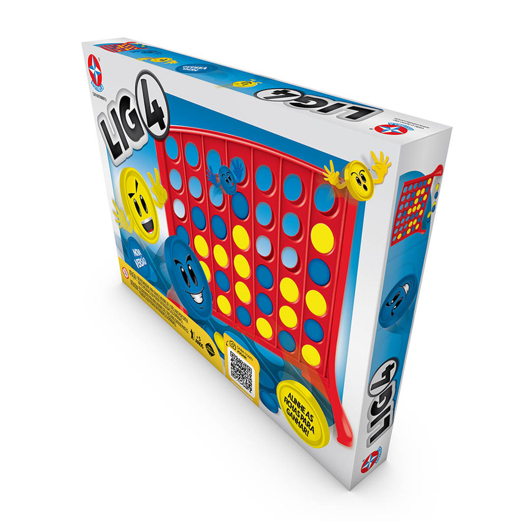 Jogo Lig 4 Brinquedos Estrela
