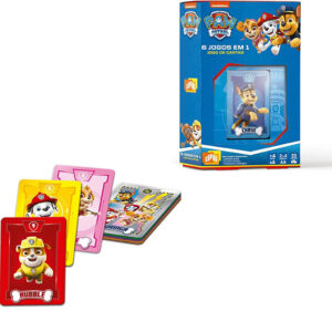 Jogo Patrulha Canina 6 Jogos Em 1 Jogos Divertidos Copag Brinquedo