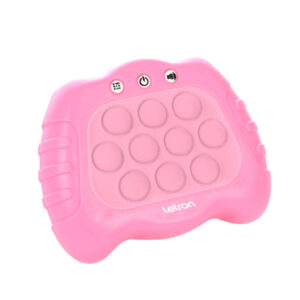 Jogo Pop it Rosa Letron Brinquedo educativo com ativação sensorial