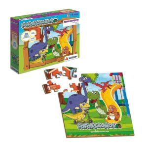Jogo Quebra-Cabeça Infantil Big Fofossauros 35 Peças Xalingo 54265