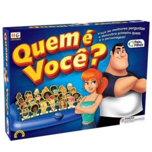Jogo Quem É Você? Pais E Filhos Personagem Advinha Brinquedo DE Mesa