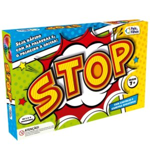 Jogo Stop Pais E Filhos Brinquedo Perguntas Respostas Roleta Temas
