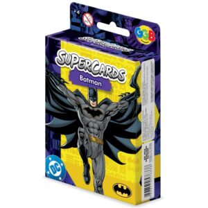 Jogo Supercards Batman 54 Cartas Ggb Brinquedos Baralho Mesa Coringa